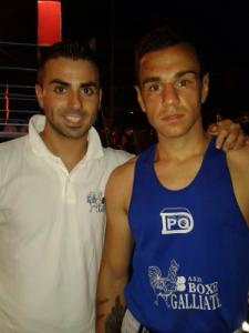 Sampirisi e il tecnico Giuseppe Virton